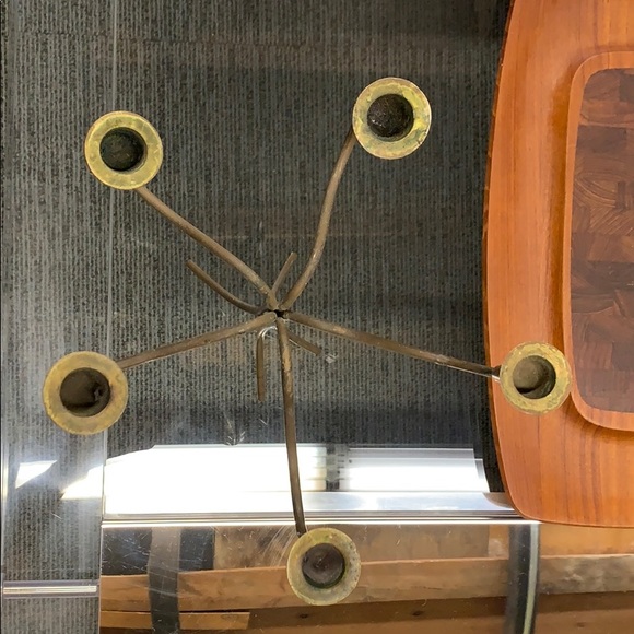 Vintage brass candle holder - Picture 8 of 8